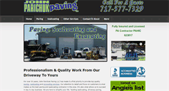 Desktop Screenshot of johnparichukpaving.com